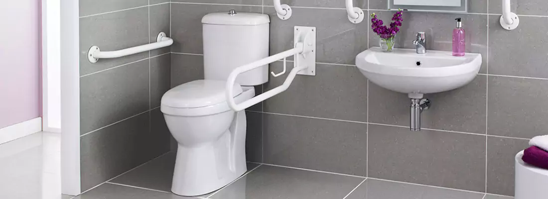 Modern Handicap Bathroom Solutions with Safety Features in Hialeah, FL